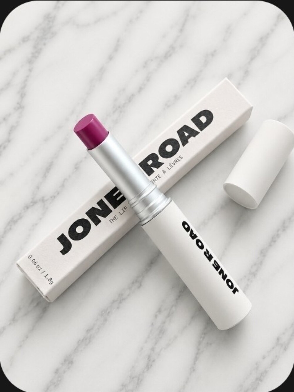 Jones Road RASPBERRY The Lip Tint .06 oz Full Size NIB! DISCONTINUED! - Picture 2 of 4